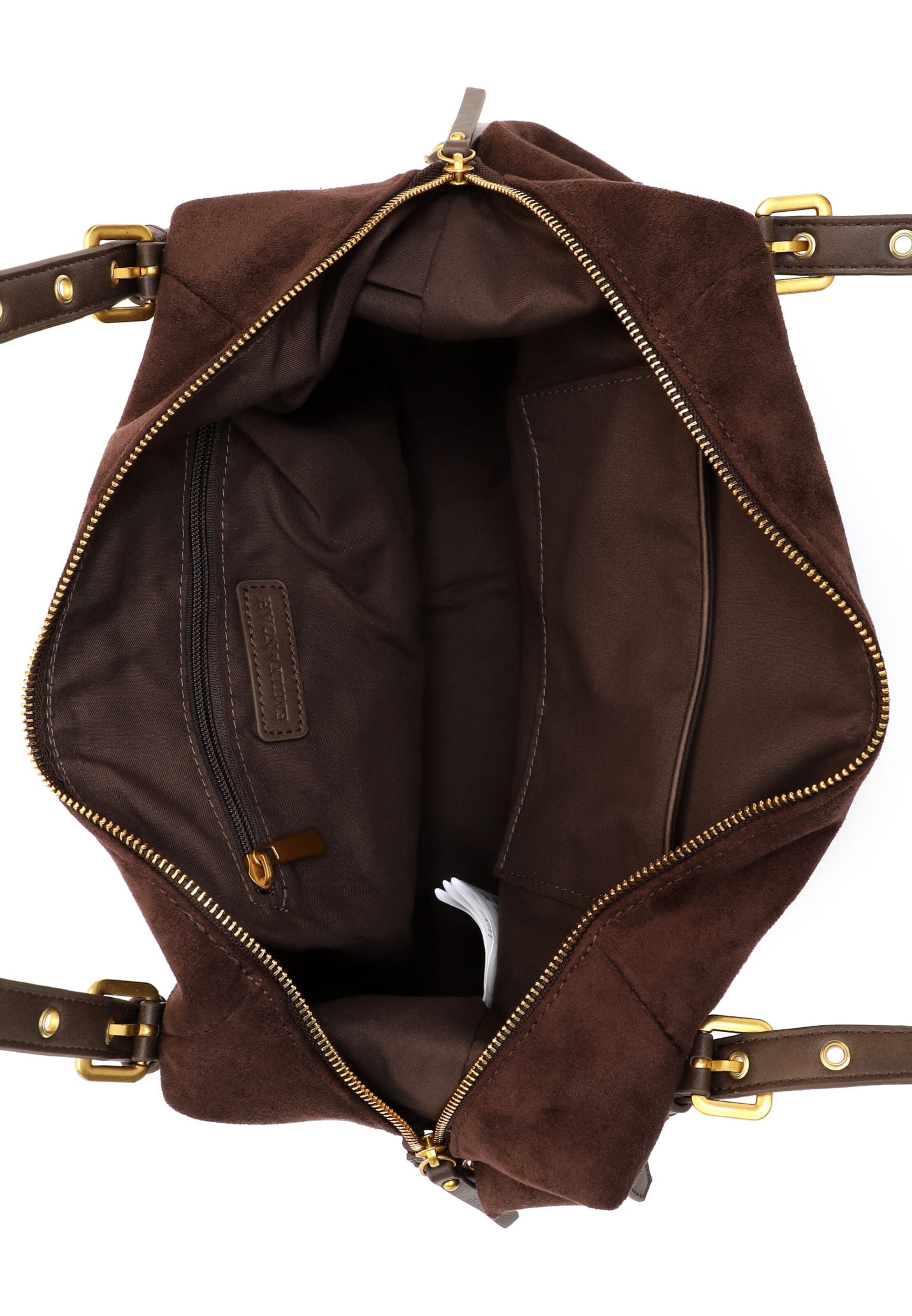 Emily & Noah Shopper 'E&N Laren' in Braun
