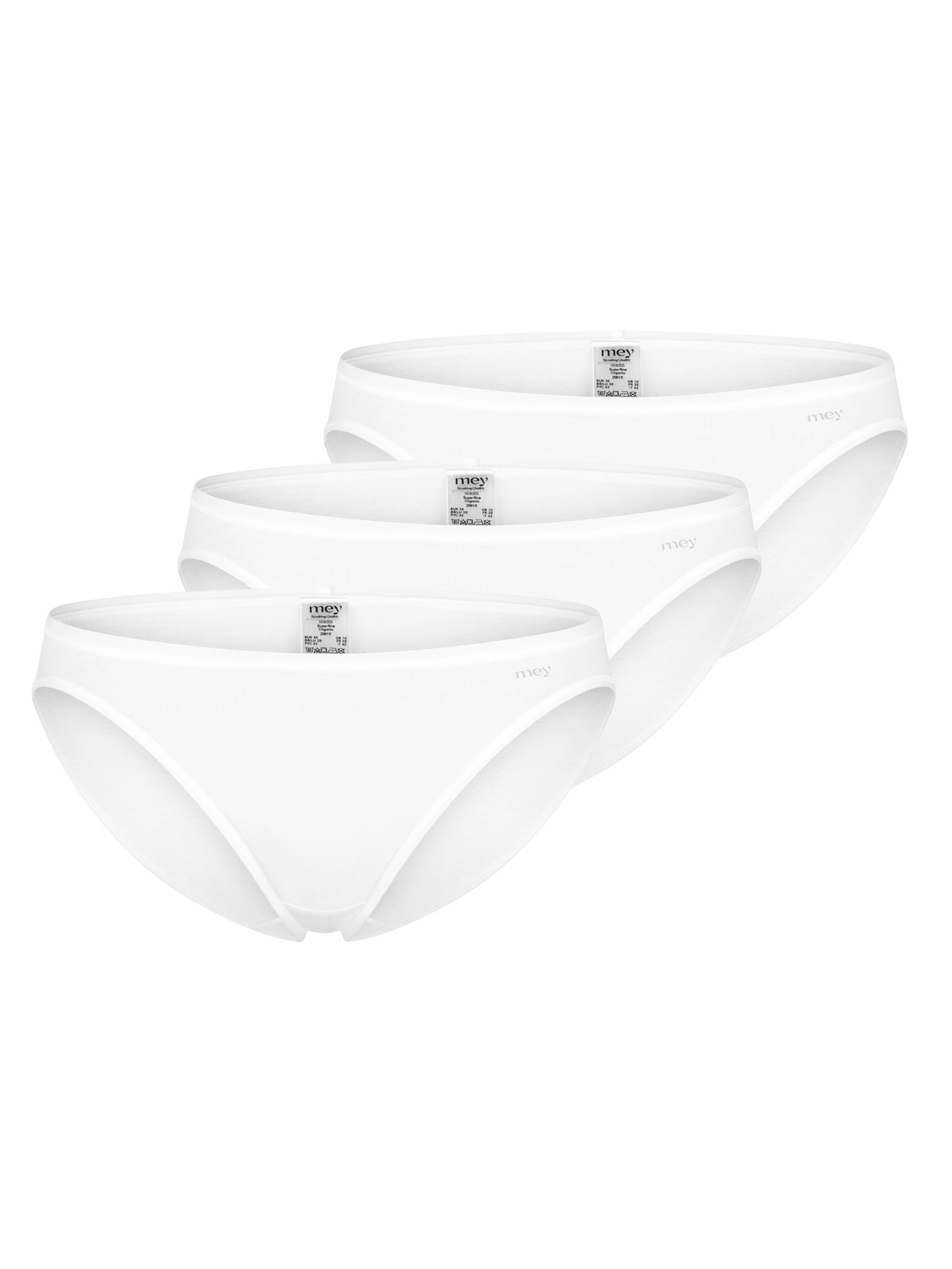 Mey Panty 'Superfine Organic' in White: front