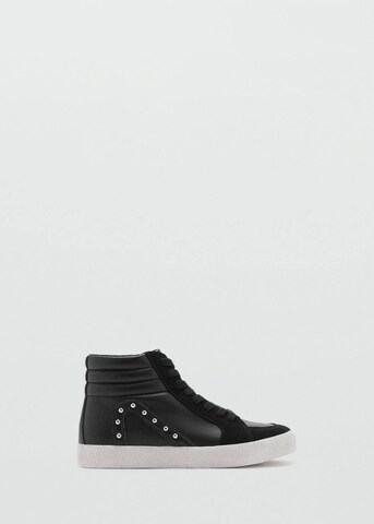 MANGO TEEN High-Top Sneakers 'Rita' in Black