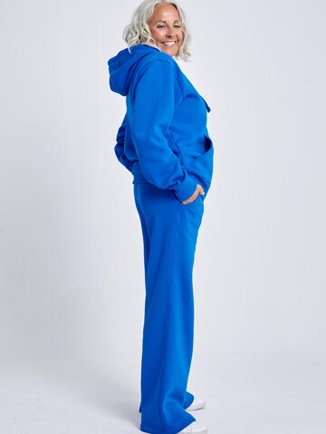 SPORTKIND Flared Sportbroek 'Cotton Sweatpants' in Blauw