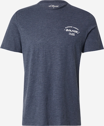 s.Oliver Shirt in Blue: front