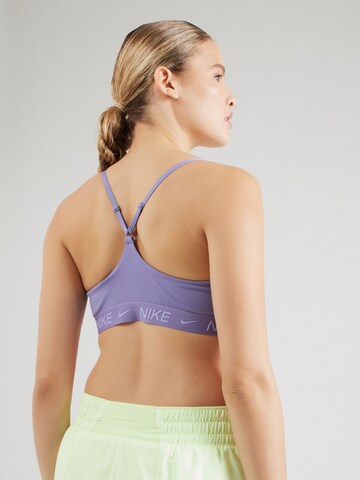 NIKE Μπουστάκι Αθλητικό σουτιέν 'Indy' σε λιλά: πίσω