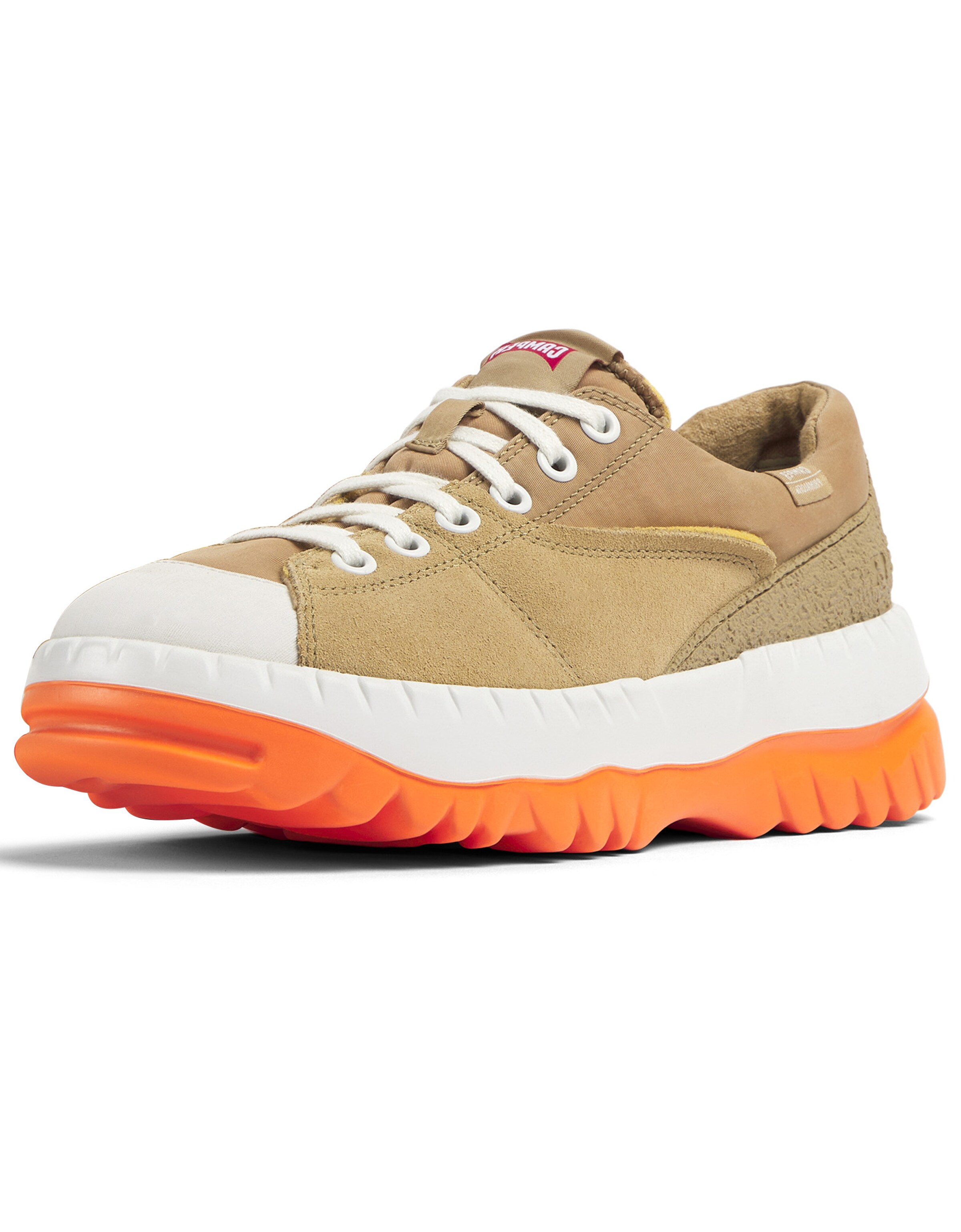 Baskets basses 'Teix' CAMPER en marron : devant