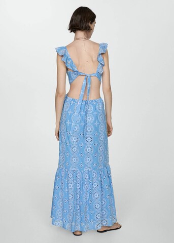 MANGO Kleid 'juliet' in Blau