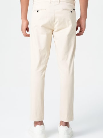 M.O.D MIRACLE OF DENIM Slimfit Lærredsbukser i beige