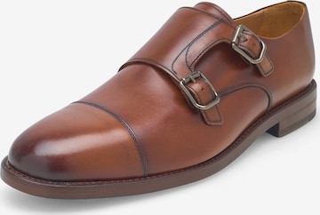 Henry Stevens Halbschuh 'Winston CDM' in Braun: Vorderseite