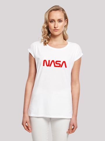 F4NT4STIC Shirt 'NASA' in White: front
