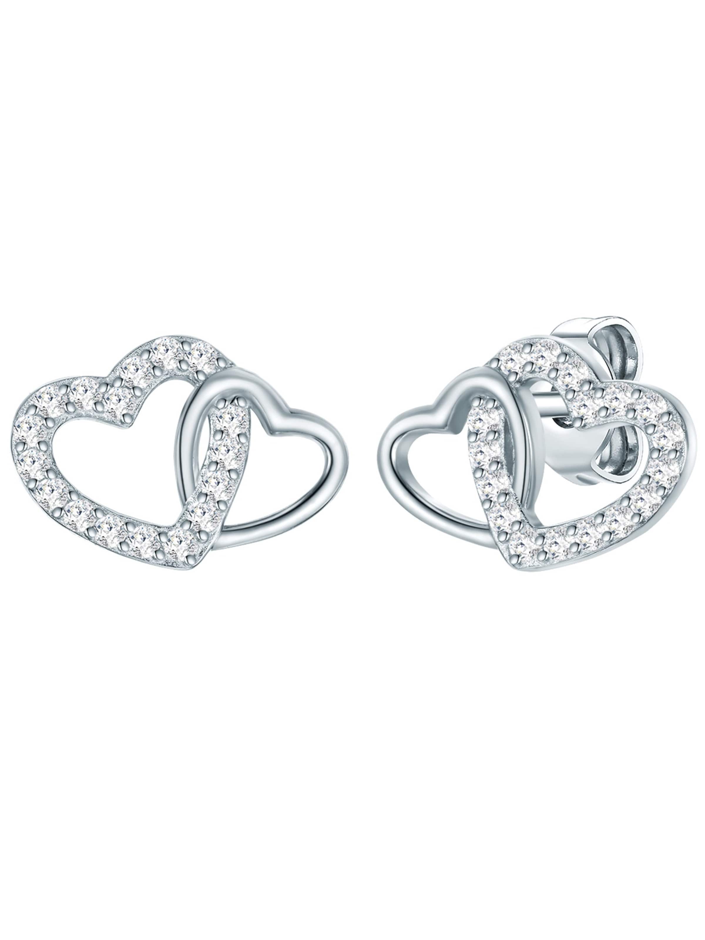 Rafaela Donata Ohrringe in Silber: Vorderseite