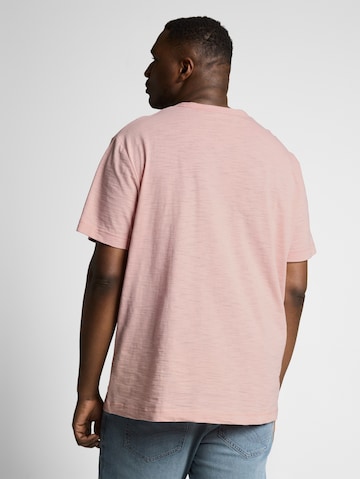 TOM TAILOR Men + Shirt in Pink