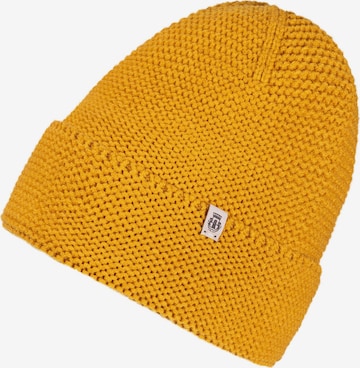 Bonnet 'SOFT LINES' Roeckl en jaune : devant