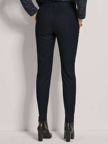Coupe slim Pantalon MADELEINE en bleu