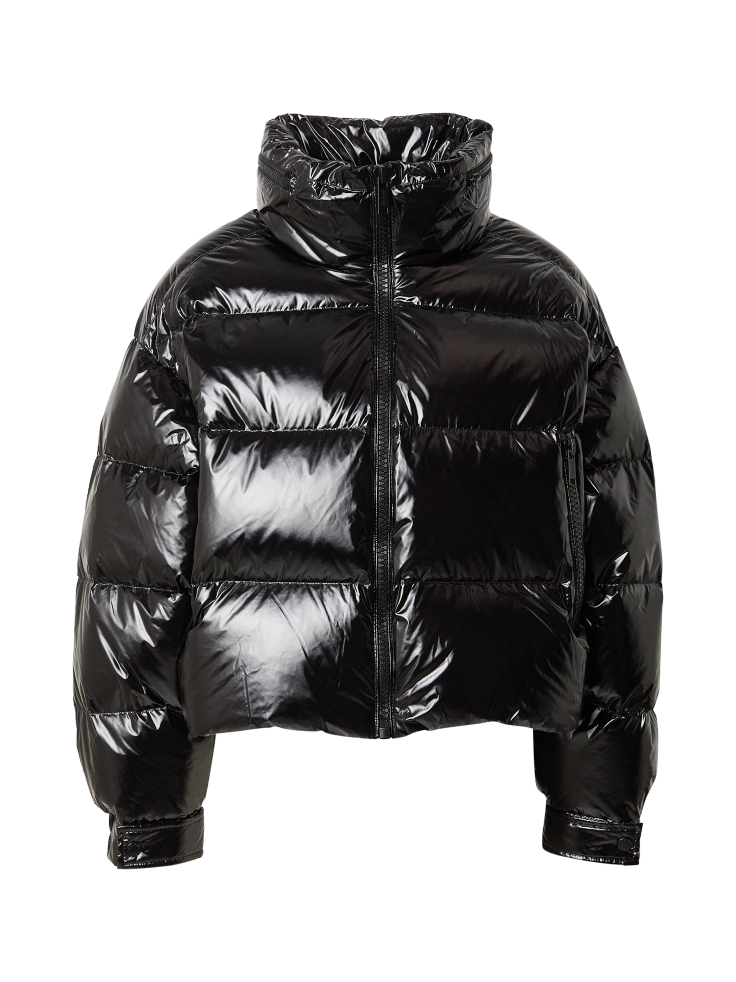 MICHAEL Michael Kors Zimní bunda – černá: přední strana