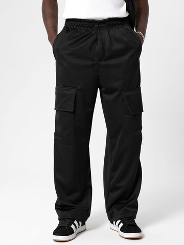 Loosefit Pantaloni cargo 'Joselito' di Dandalo in nero: frontale