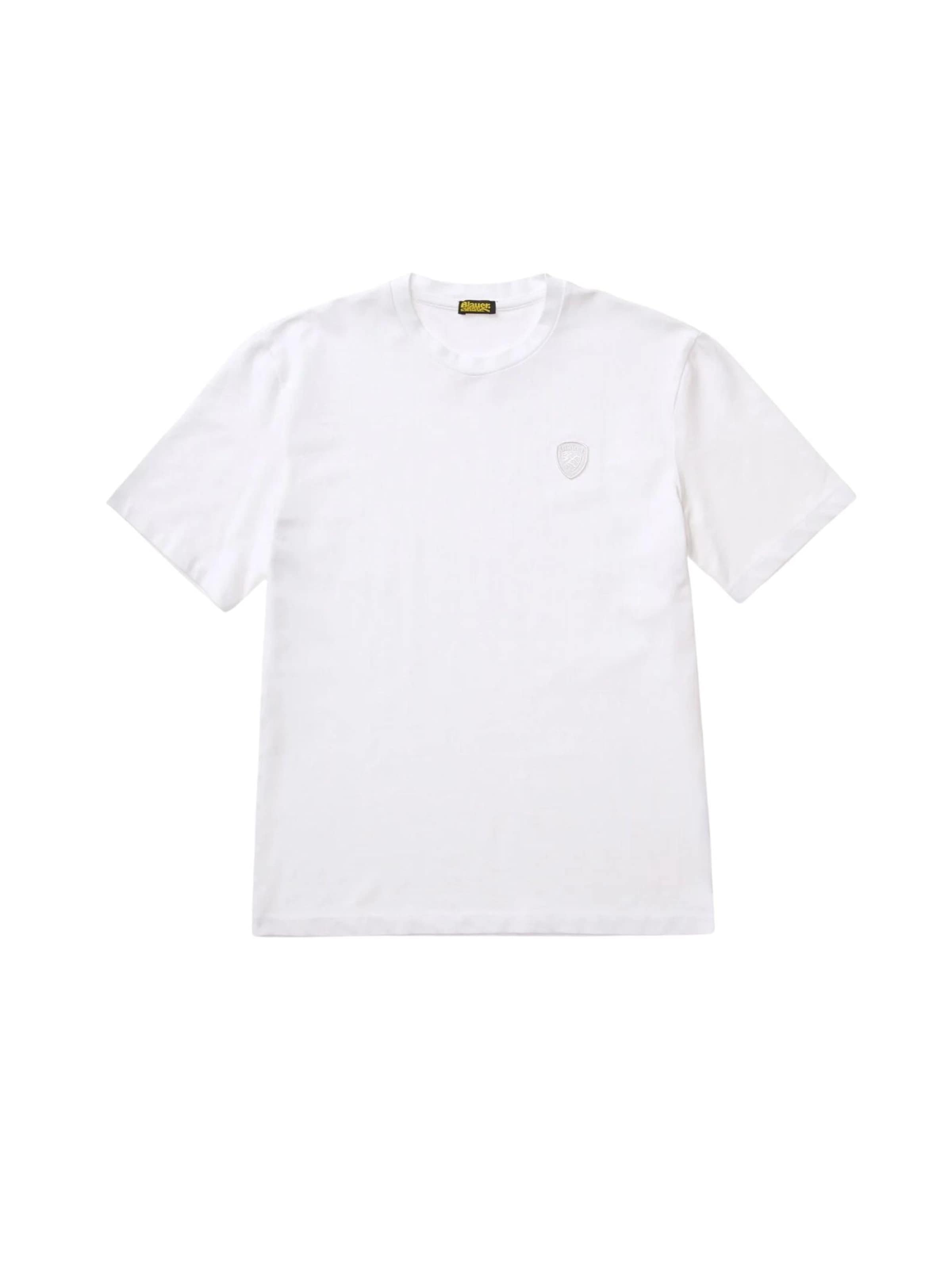 Blauer - Camiseta 'BLAUER ATHENS T-SHIRT T-SHIRT' en blanco: frente