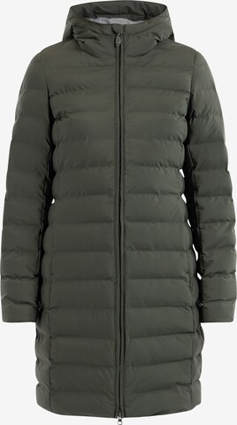 Manteau d’hiver usha BLUE LABEL en vert : devant