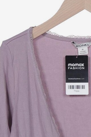 Monki Langarmshirt M in Lila