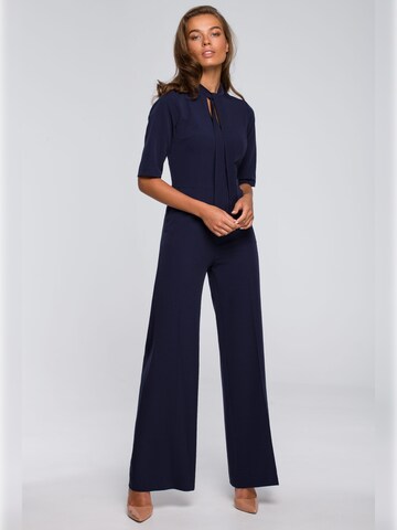 Stylove Jumpsuit 'S243' in Blau: Vorderseite