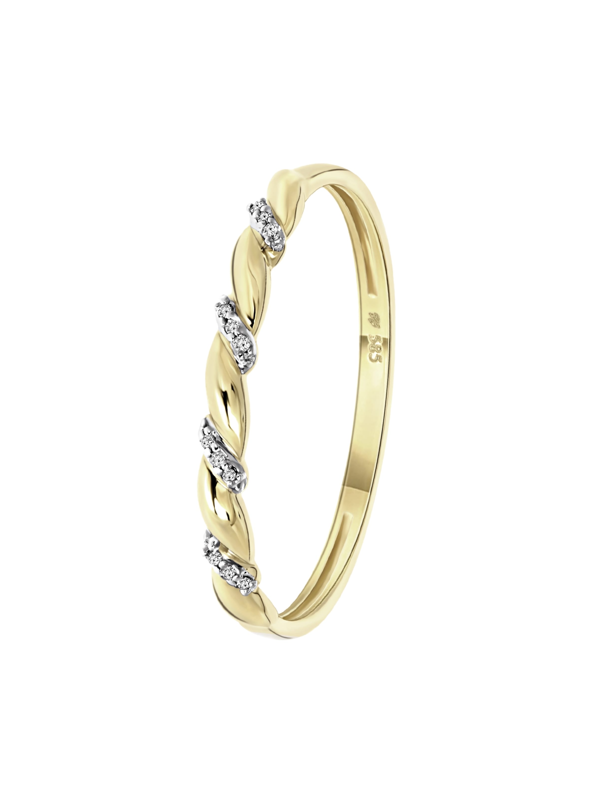 Bague Lucardi en or : devant