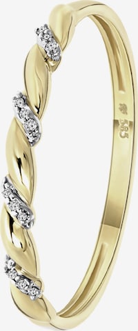 Lucardi Ring in Gold: front