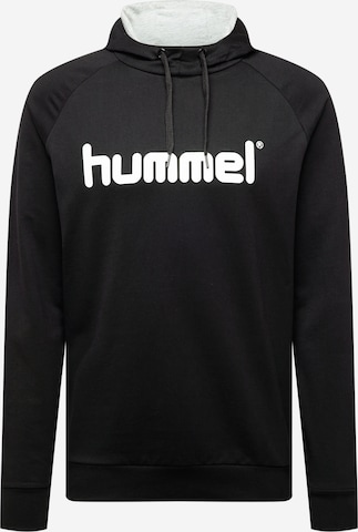 Hummel Sweatshirt in Black: front