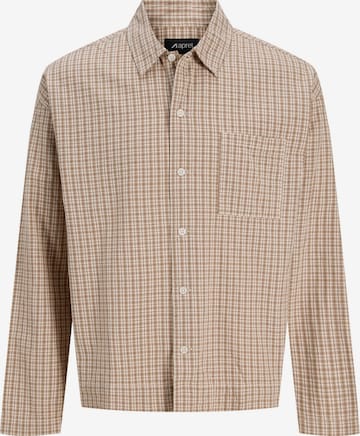 aprel Skjorte i beige: forside