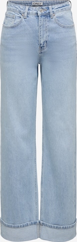 ONLYWide Leg/ Široke nogavice Traperice 'ONLJUICY' - plava boja: prednji dio