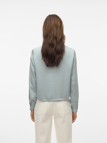 VERO MODA Bluse i grøn