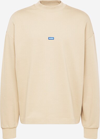 HUGO Sweatshirt 'Nedro' in beige / blau / weiß, Produktansicht