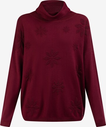 Usha - Pullover em vermelho: frente