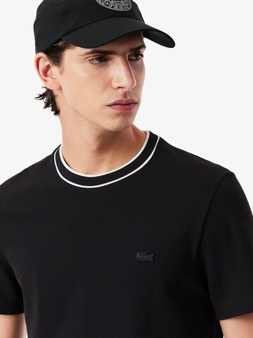 LACOSTE T-Shirts in Schwarz
