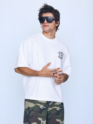 Bershka Shirt in White