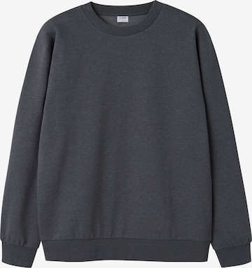 Sweat-shirt TWO SOON en gris : devant