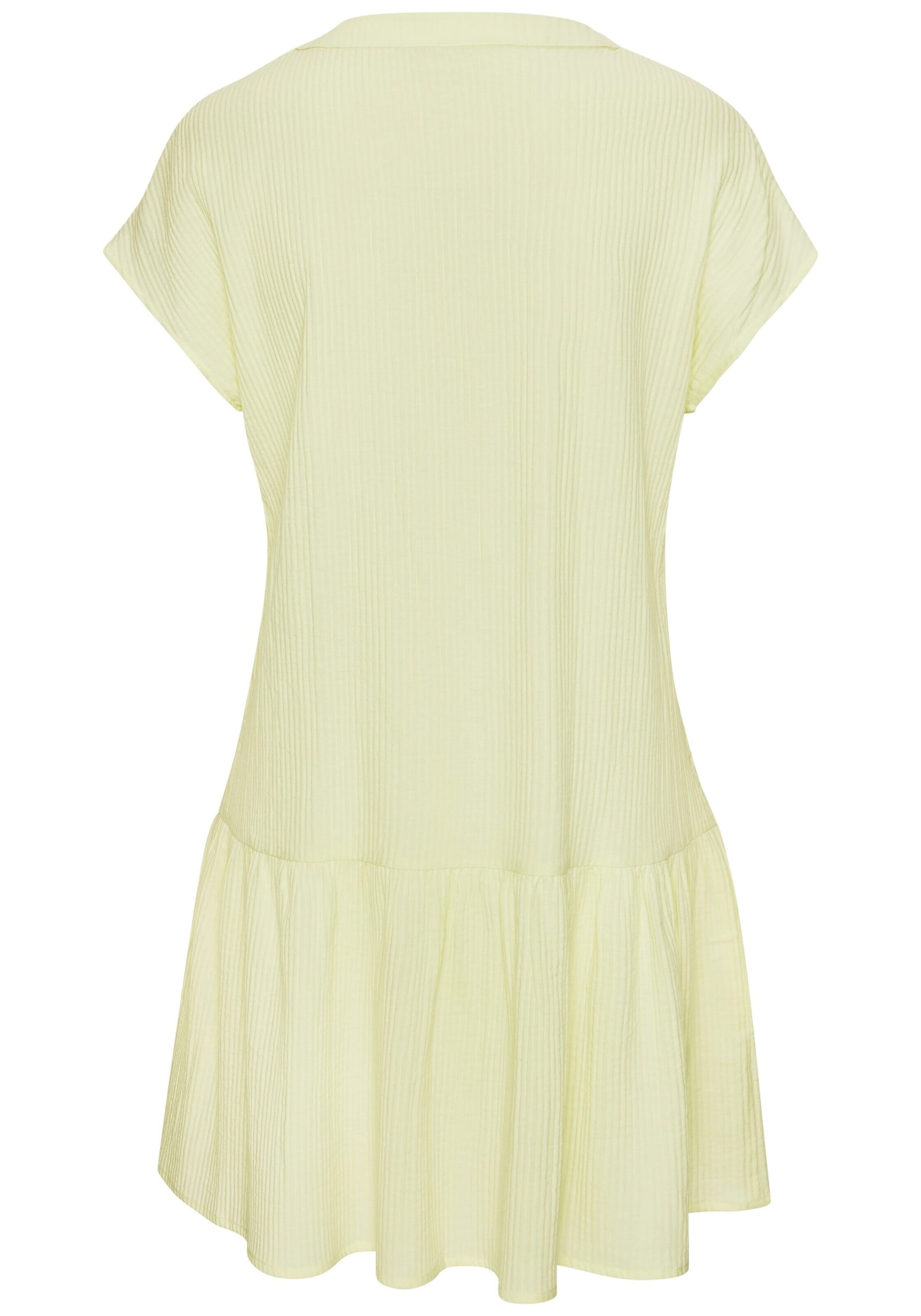 Robe-chemise VIVANCE en jaune