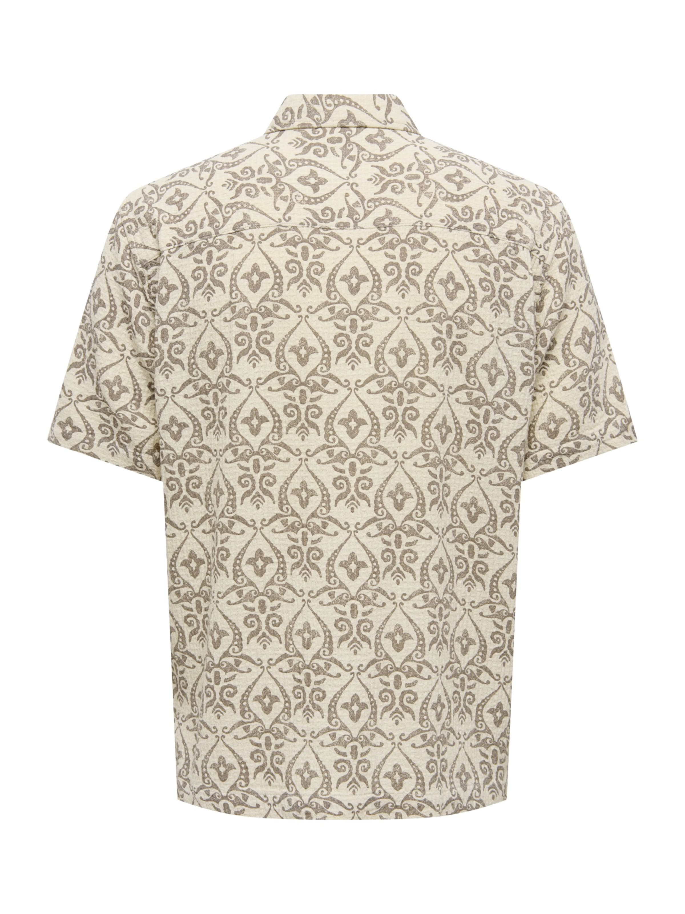 Only & Sons Regular fit Button Up Shirt 'ONSSEA' in White