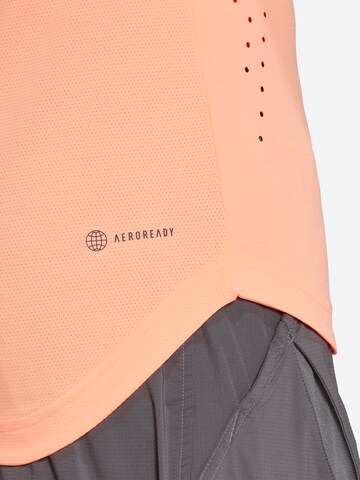 ADIDAS SPORTSWEAR Performance Shirt 'New York Freelift' in Orange