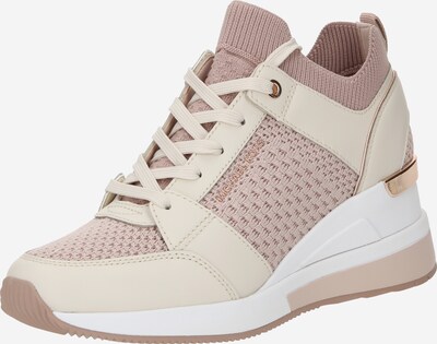 MICHAEL Michael Kors Baskets basses 'GEORGIE' en écru / rose ancienne, Vue avec produit