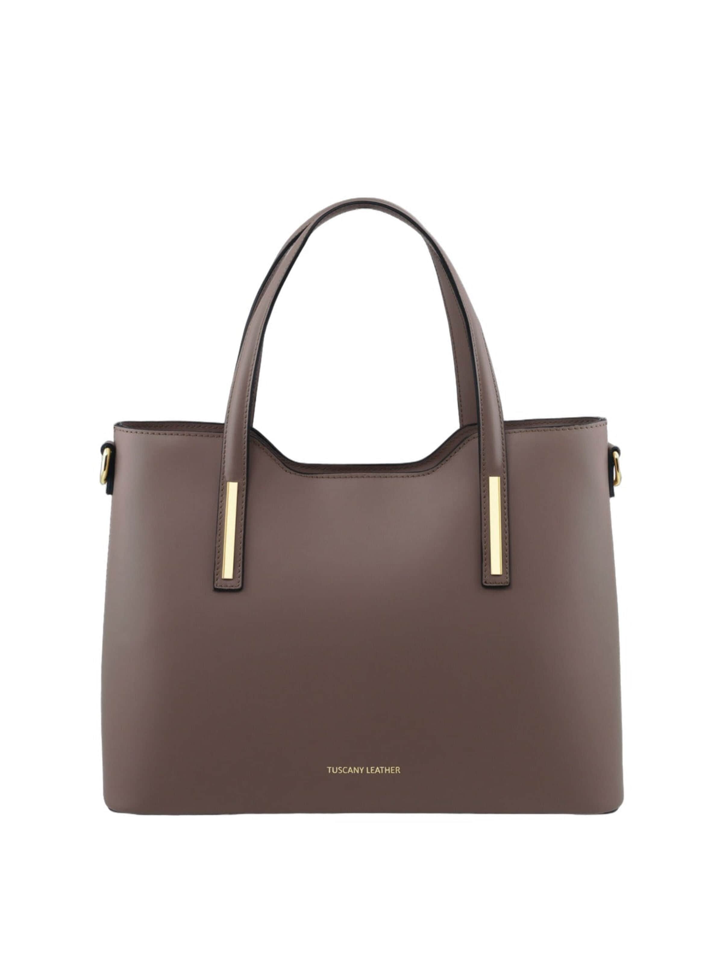 Tuscany Leather Poodlemiskott 'Olimpia', värv pruun: eest vaates