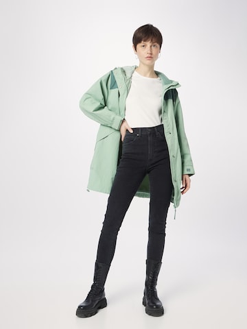 LEVI'S ®Prijelazna jakna 'Misty Rain Jacket' - zelena boja