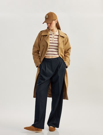 Koton Between-seasons coat in Beige: front