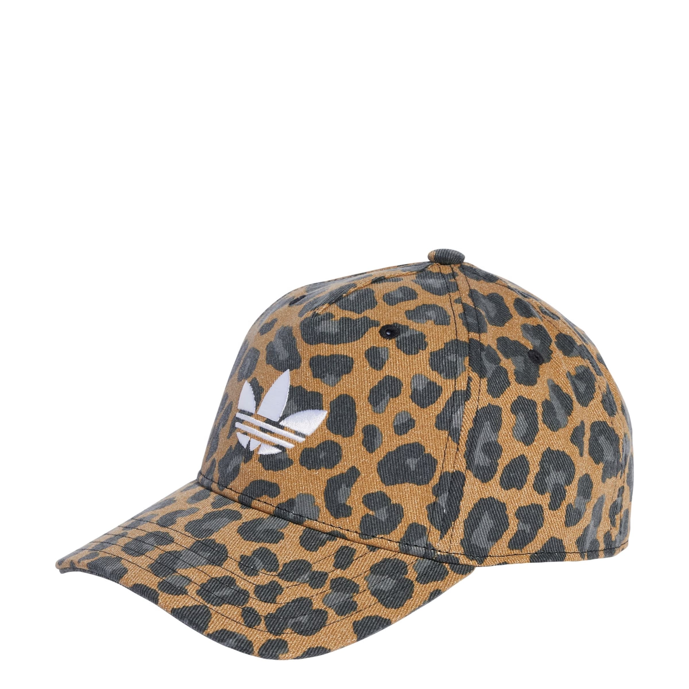 ADIDAS ORIGINALS Cap 'Leopard Baseball' in Braun: Vorderseite