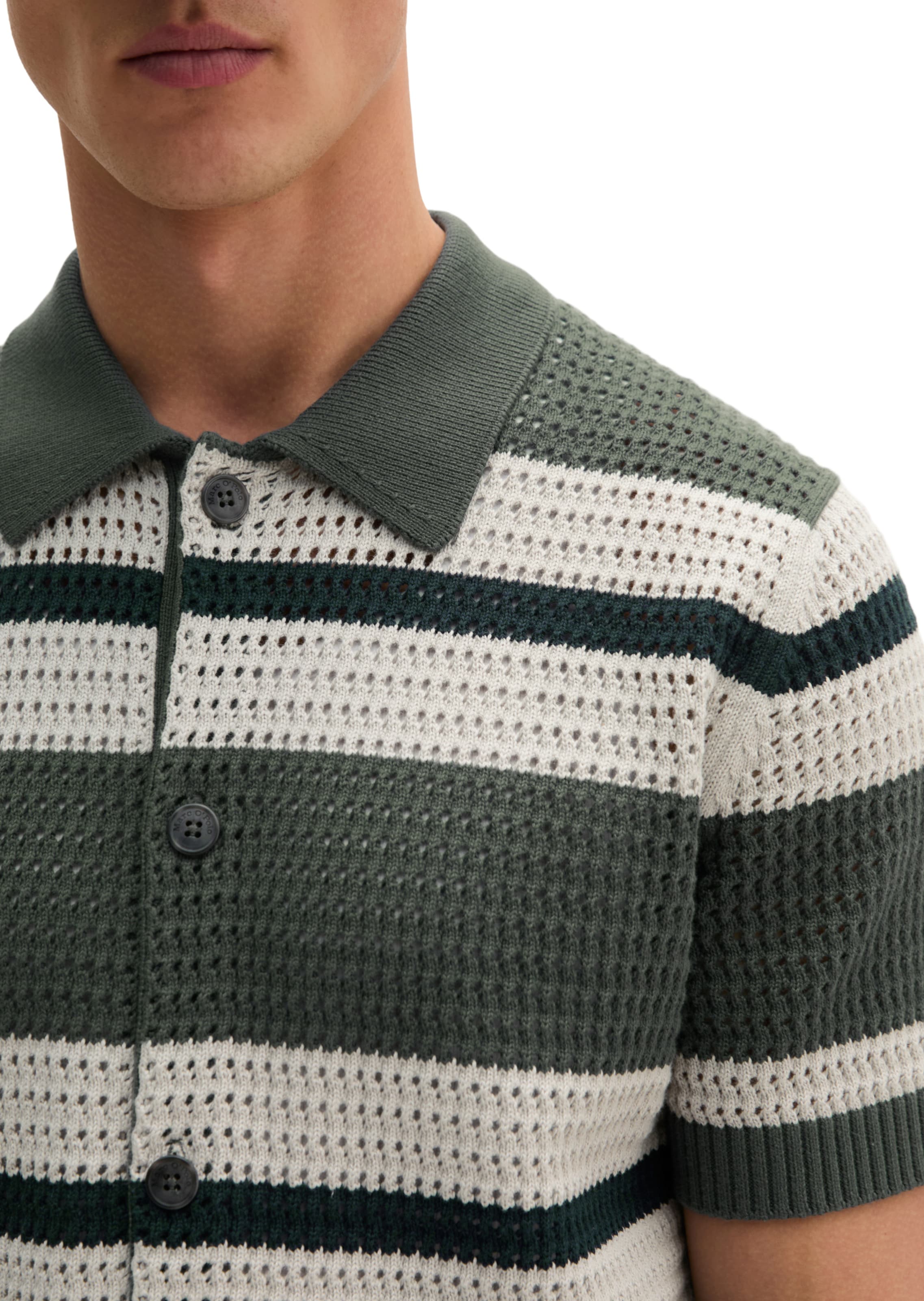 Marc O'Polo Strickjacke in Grau