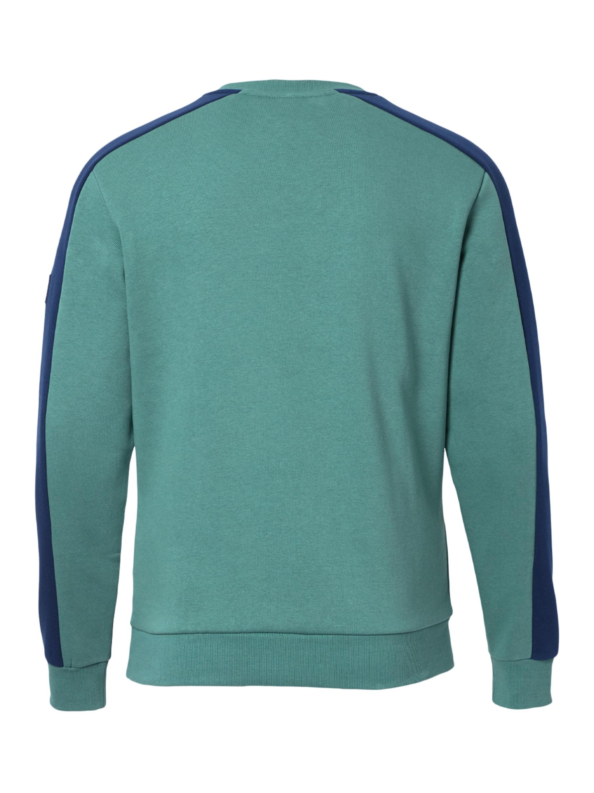 FORSBERG Sweatshirt 'mit Vintage Logo Sweatshirt' in Green