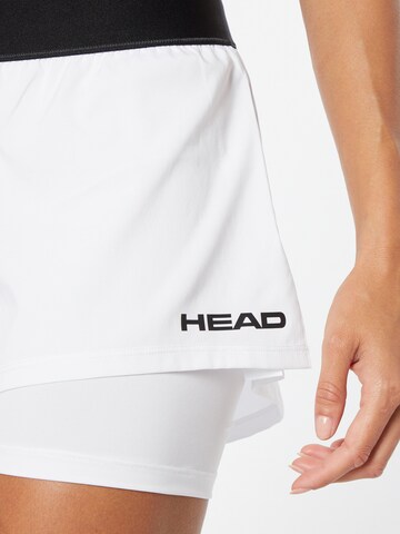 HEAD - Skinny Pantalón deportivo 'DYNAMIC' en blanco