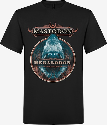 Mastodon Koszulka 'Mastodon Megaldon T-Shirt' w kolorze czarny: przód