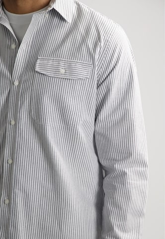 Dstrezzed Regular fit Button Up Shirt 'Evian' in Grey
