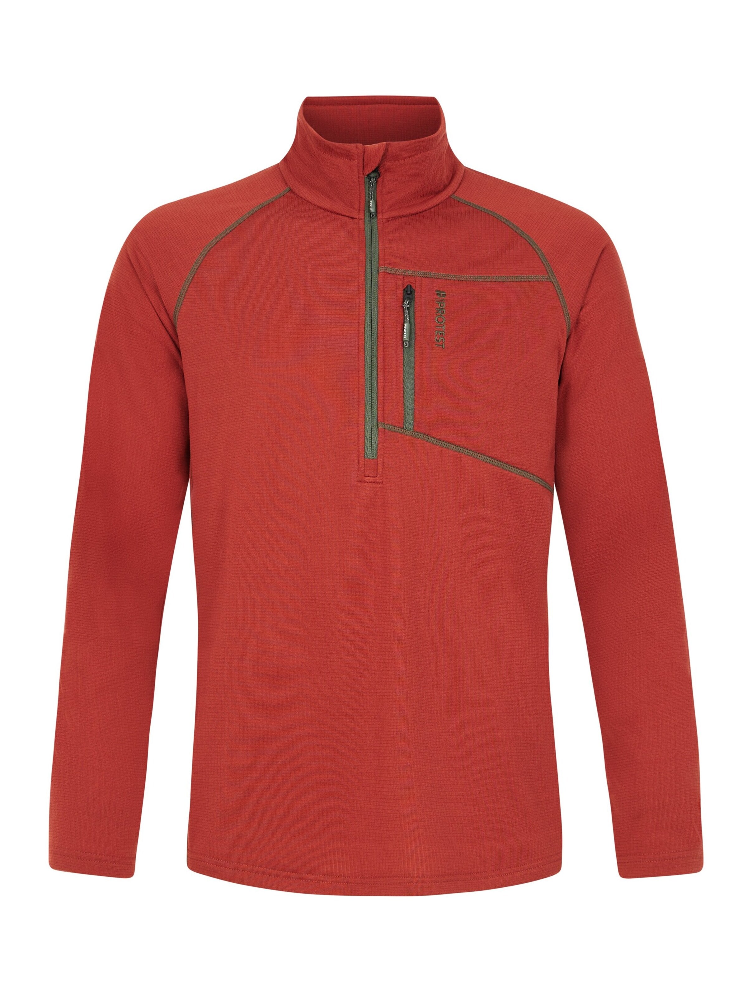 PROTEST Sportsweatshirt 'PRTKODY' in Rood: voorkant