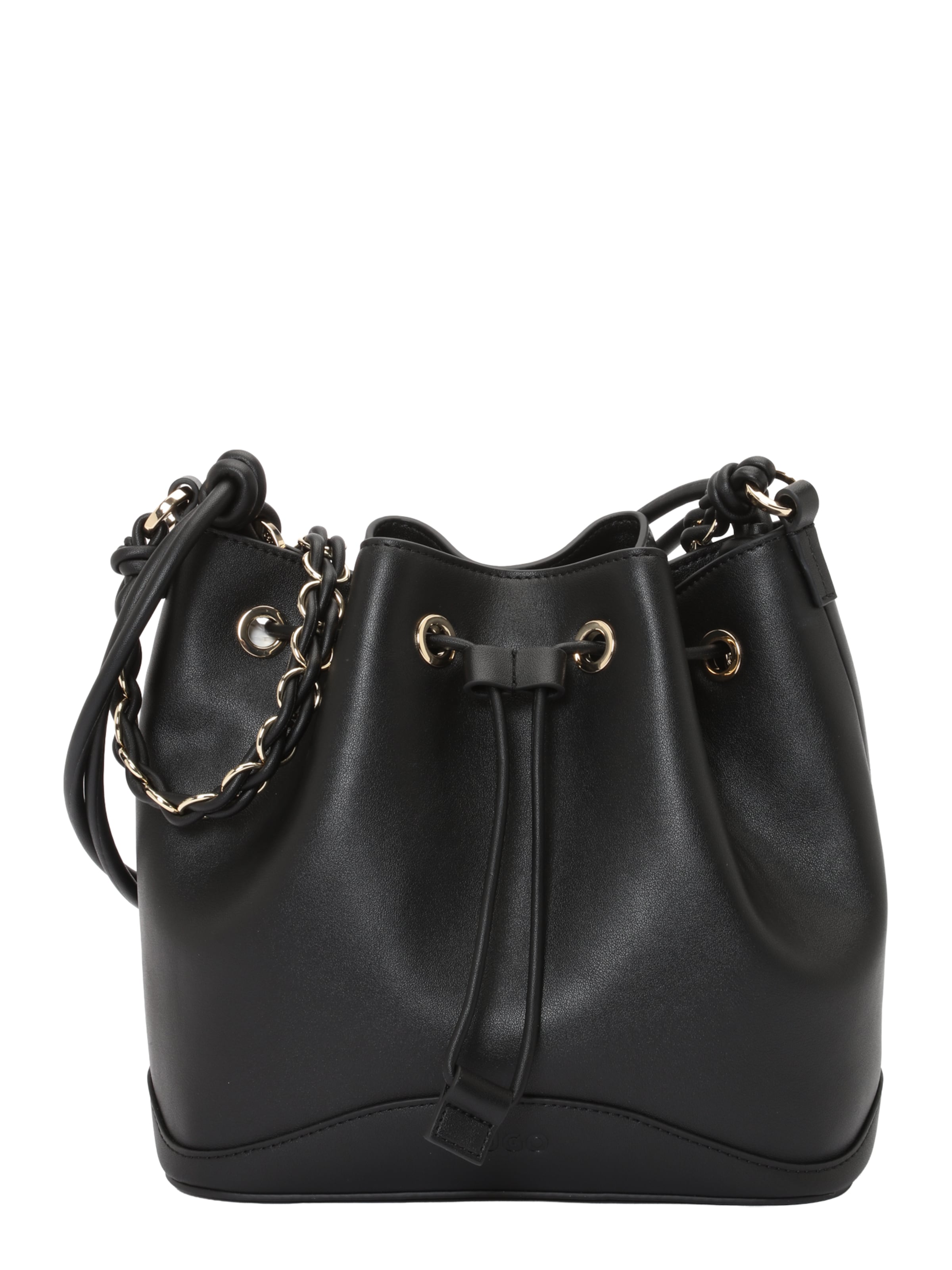 HUGO - Mala de bolsa 'Ilary' em preto: frente