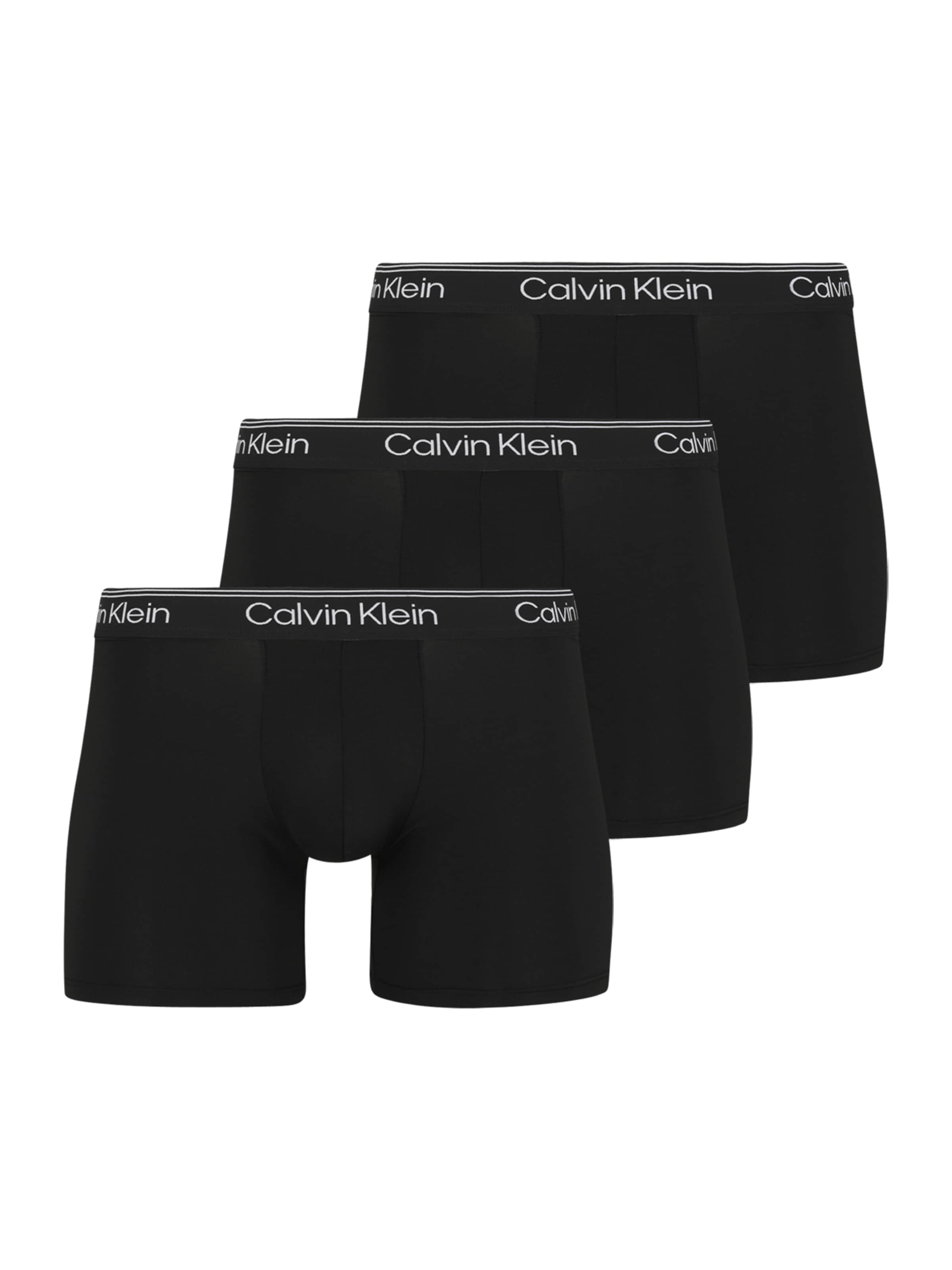 Calvin Klein Underwear Boxeralsók - fekete: elől