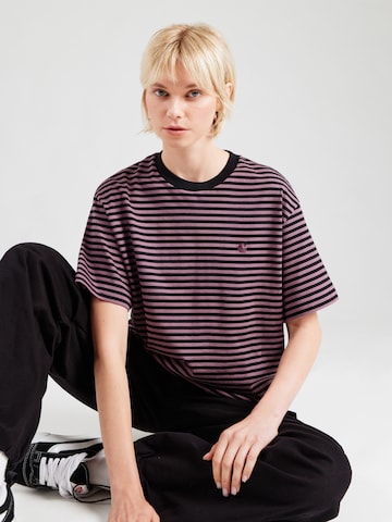 Carhartt WIP Тениска 'Verner' в лилав: отпред