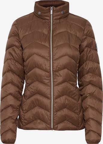 Fransa Between-Season Jacket 'FRBAPADDING 2' in Brown: front